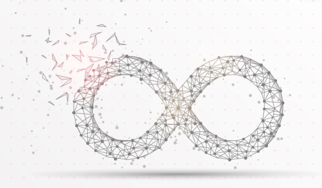 Abstract image representing market cycles for the 'Nothing Lasts Forever' insight